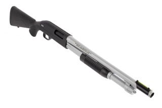 Winchester SXP Marine Defender 12 guage pump action shotgun with high visibility fiber optic front sight bead and synthetic furniture